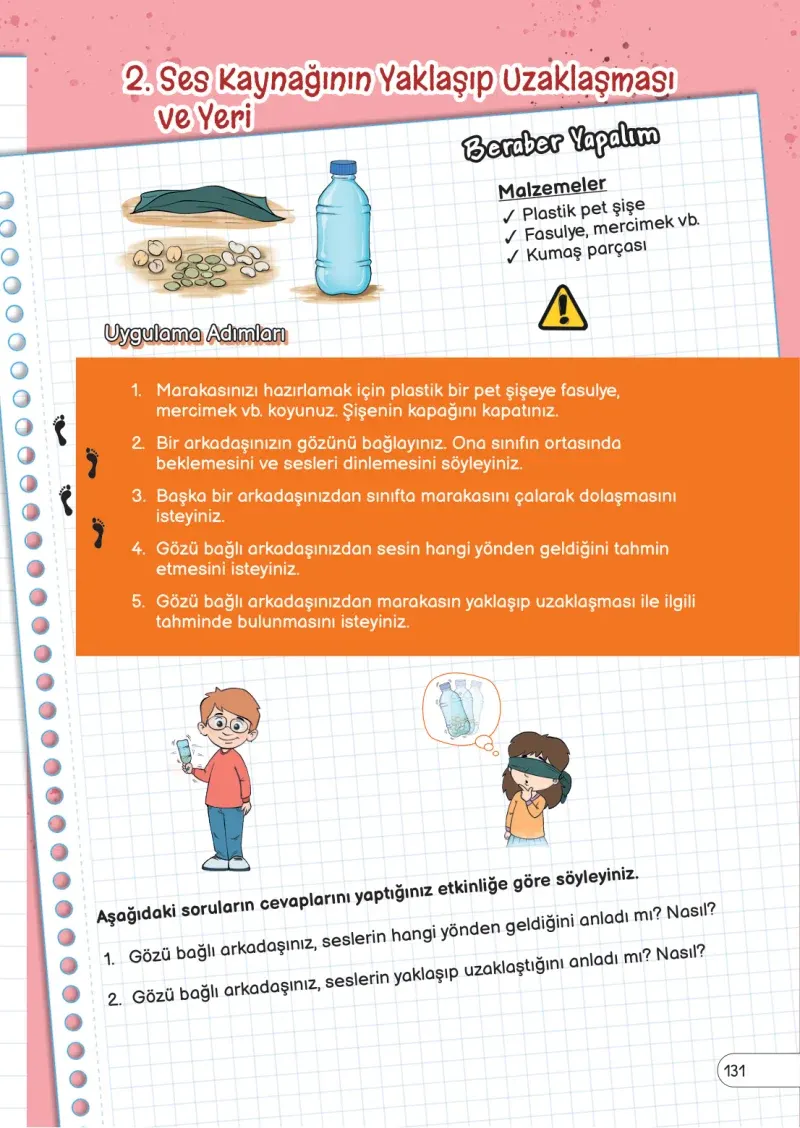 3. Sınıf Fen Bilimleri Ders Kitabı Cevapları Meb Yayınları Sayfa 131
