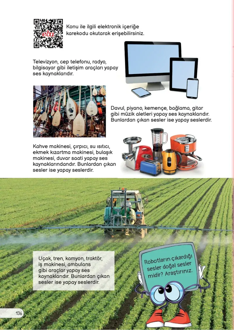 3. Sınıf Fen Bilimleri Ders Kitabı Cevapları Meb Yayınları Sayfa 136