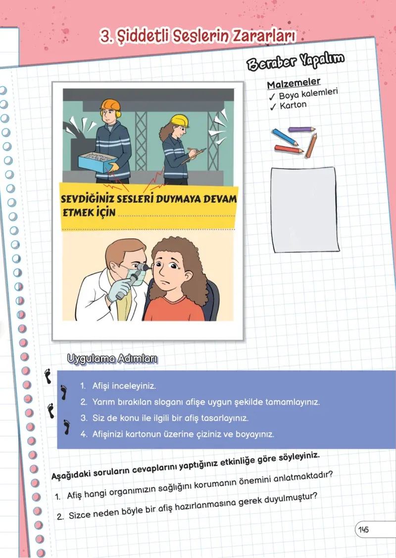 3. Sınıf Fen Bilimleri Ders Kitabı Cevapları Meb Yayınları Sayfa 145