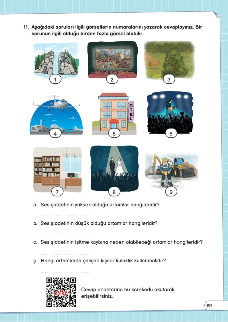 3. Sınıf Fen Bilimleri Ders Kitabı Cevapları Meb Yayınları Sayfa 153