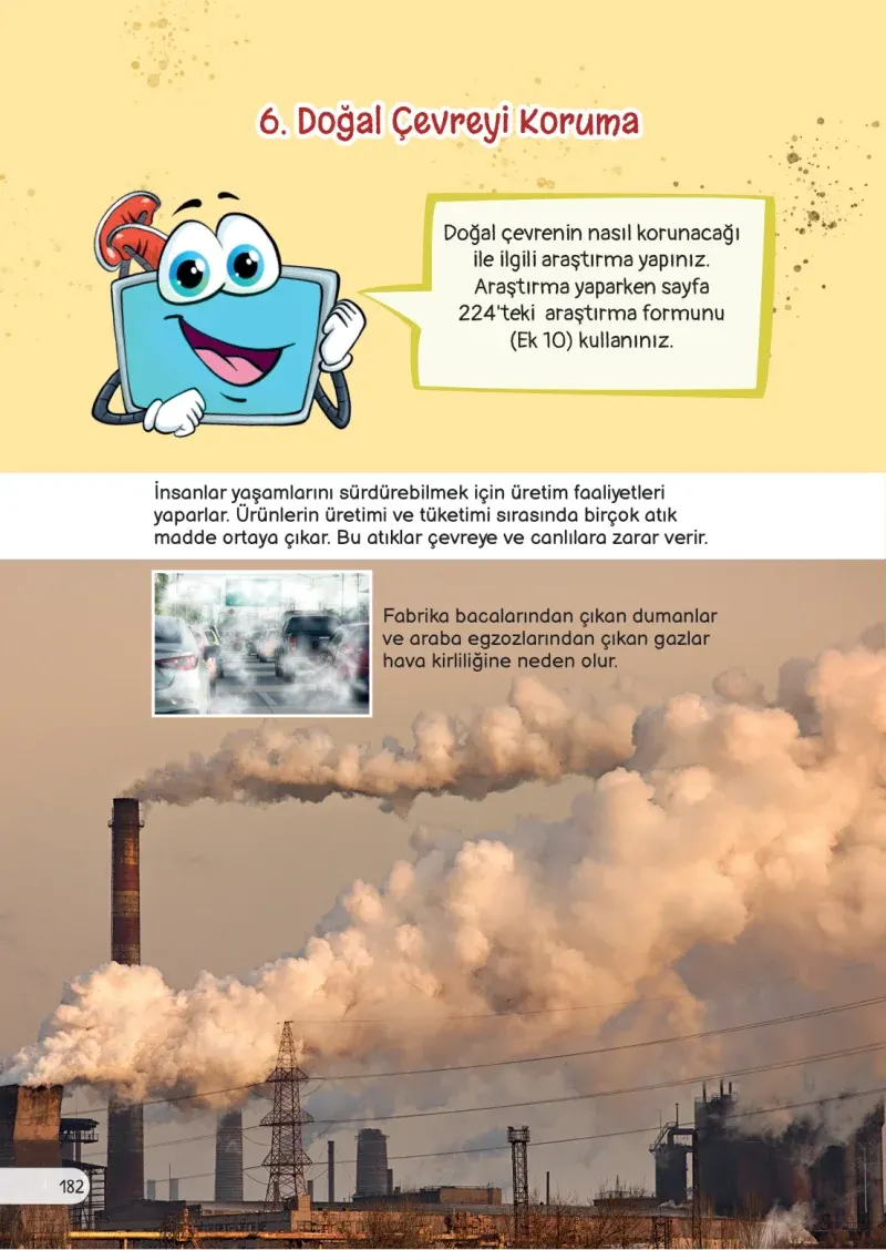 3. Sınıf Fen Bilimleri Ders Kitabı Cevapları Meb Yayınları Sayfa 182