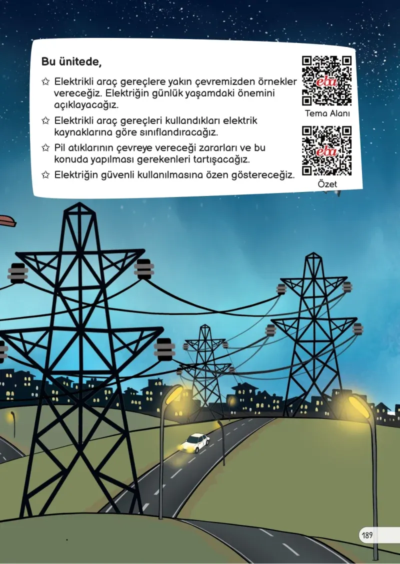 3. Sınıf Fen Bilimleri Ders Kitabı Cevapları Meb Yayınları Sayfa 189