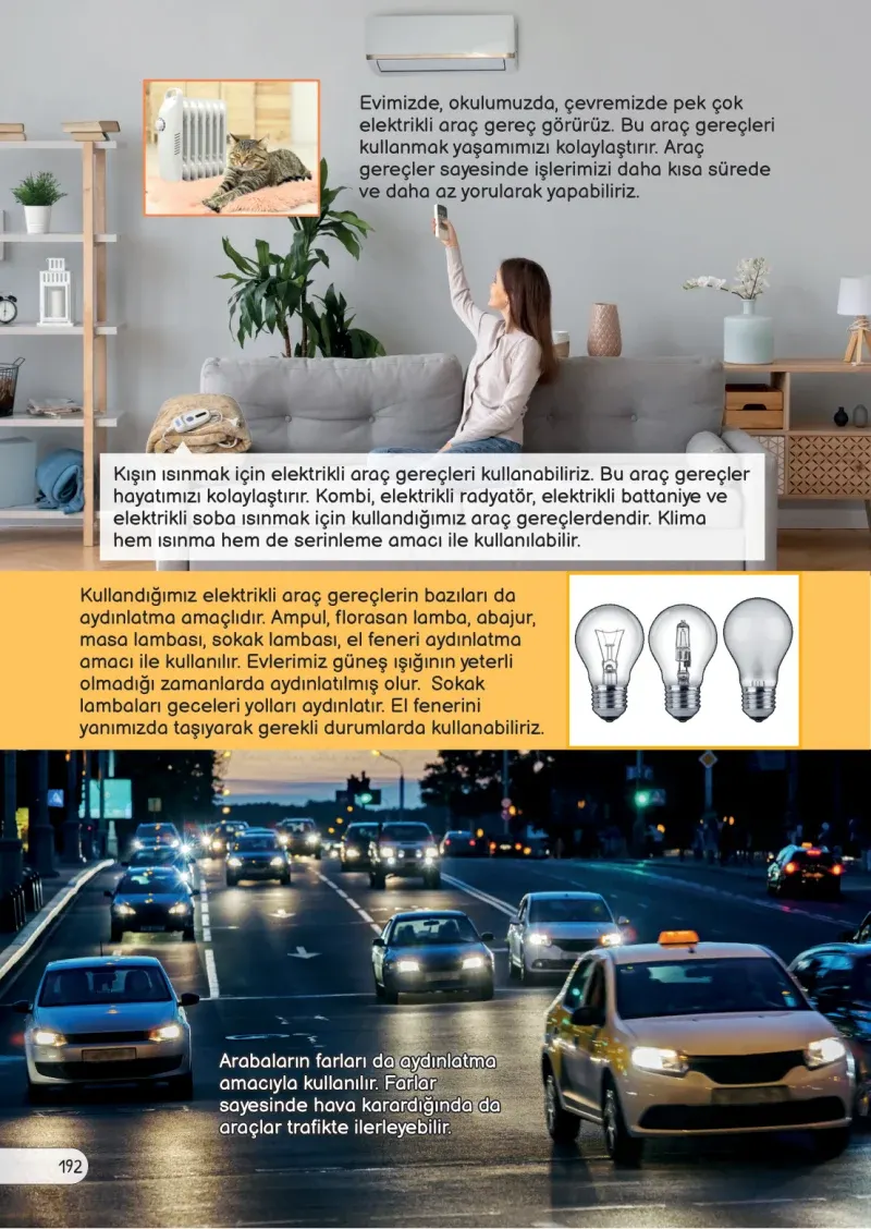 3. Sınıf Fen Bilimleri Ders Kitabı Cevapları Meb Yayınları Sayfa 192