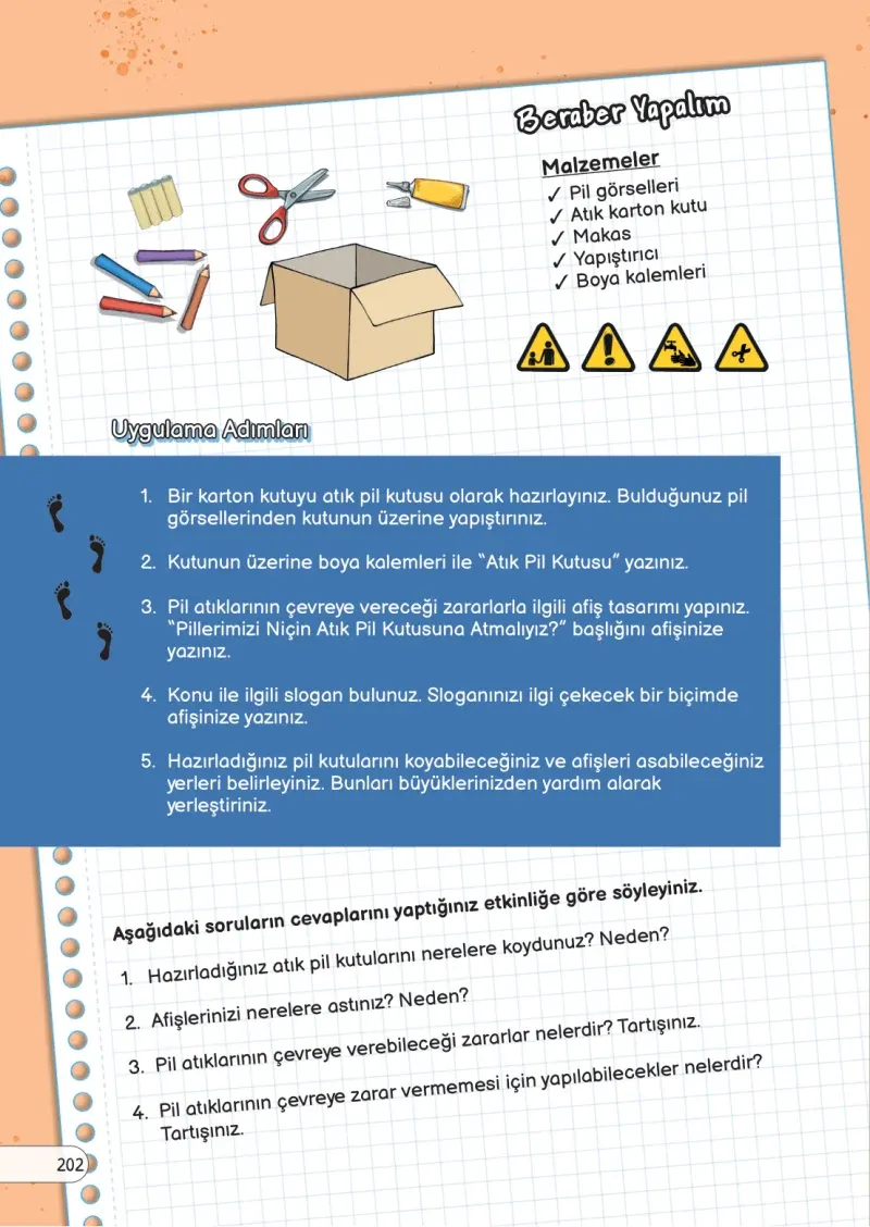 3. Sınıf Fen Bilimleri Ders Kitabı Cevapları Meb Yayınları Sayfa 202