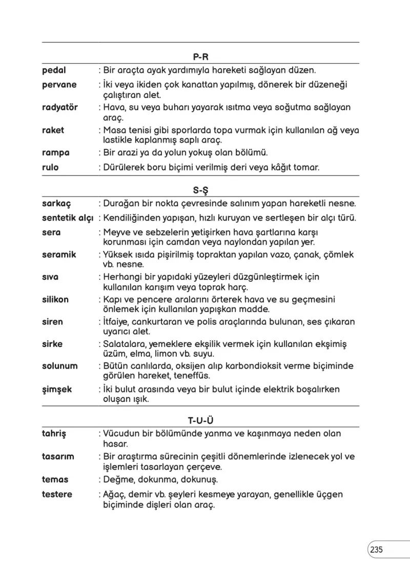 3. Sınıf Fen Bilimleri Ders Kitabı Cevapları Meb Yayınları Sayfa 235