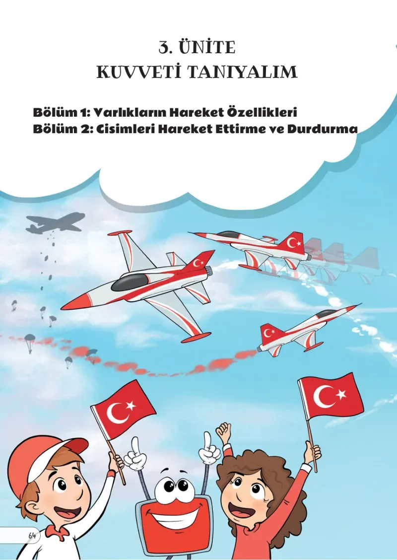 3. Sınıf Fen Bilimleri Ders Kitabı Cevapları Meb Yayınları Sayfa 64