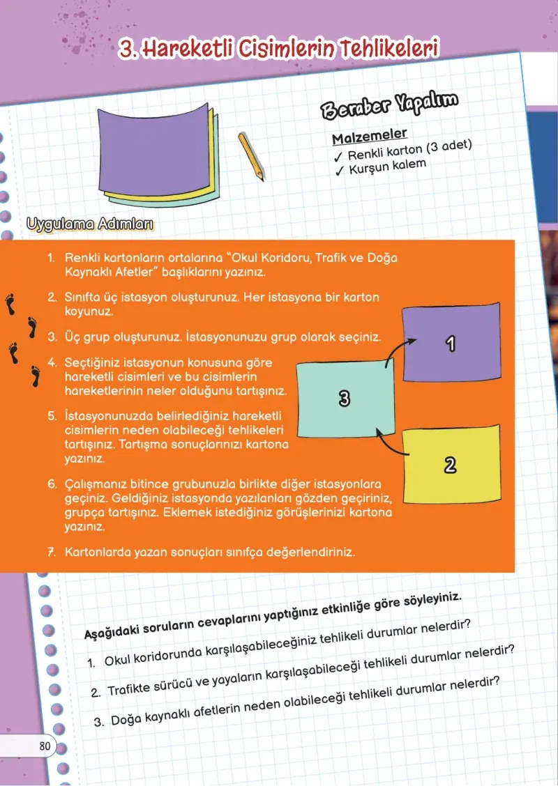 3. Sınıf Fen Bilimleri Ders Kitabı Cevapları Meb Yayınları Sayfa 80