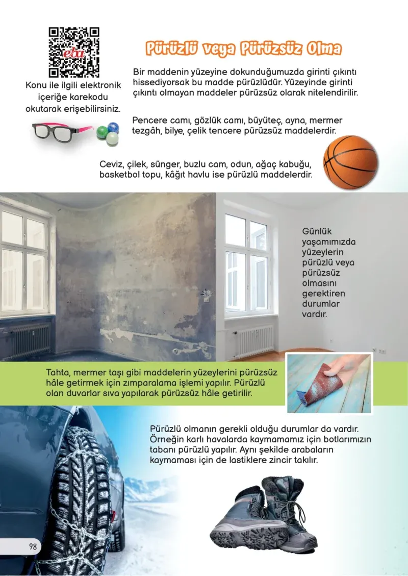 3. Sınıf Fen Bilimleri Ders Kitabı Cevapları Meb Yayınları Sayfa 98