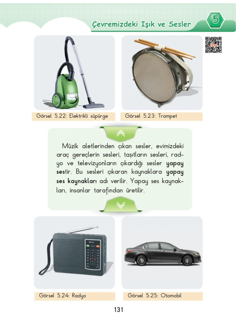 3. Sınıf Fen Bilimleri Ders Kitabı Cevapları SDR Dİkey Yayınları Sayfa 131