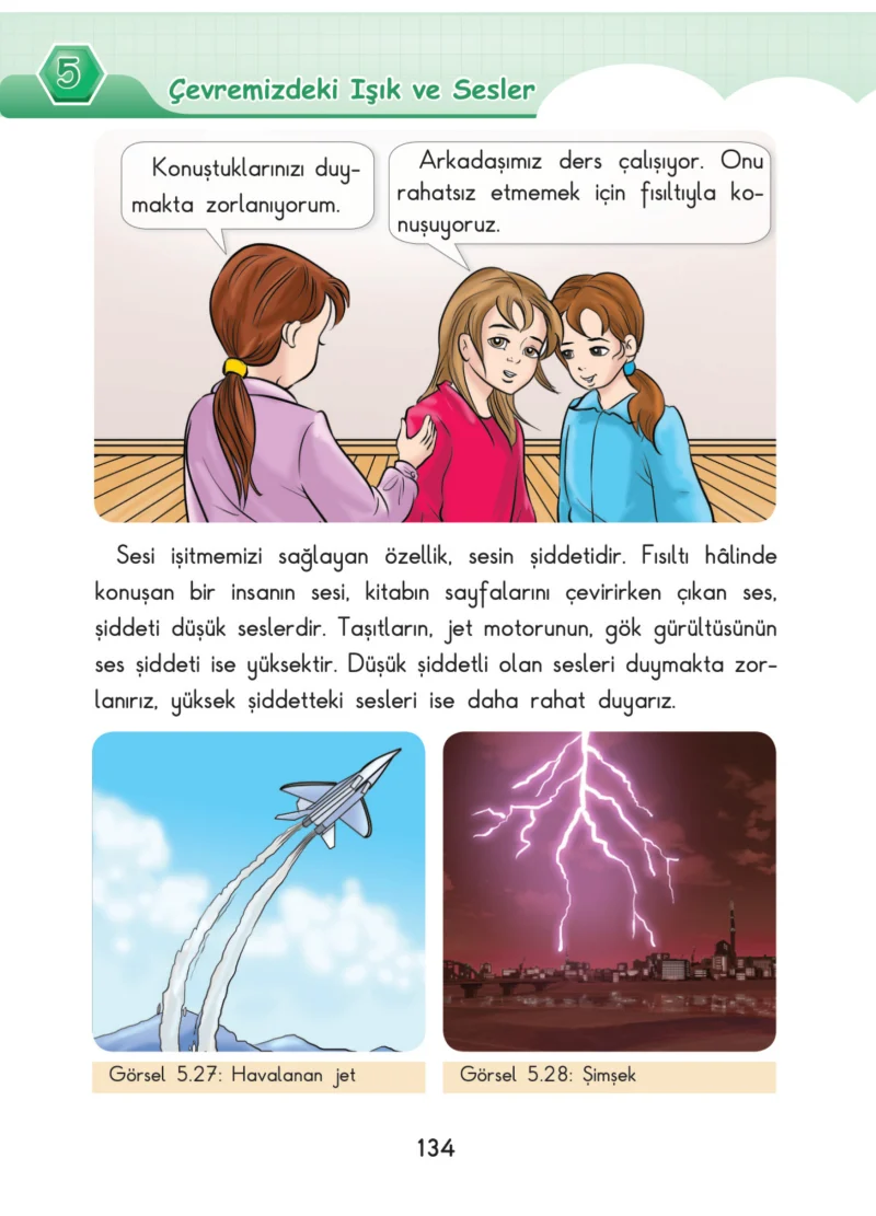 3. Sınıf Fen Bilimleri Ders Kitabı Cevapları SDR Dİkey Yayınları Sayfa 134