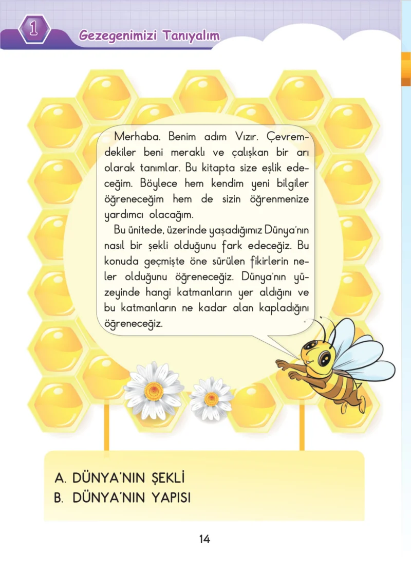 3. Sınıf Fen Bilimleri Ders Kitabı Cevapları SDR Dİkey Yayınları Sayfa 14