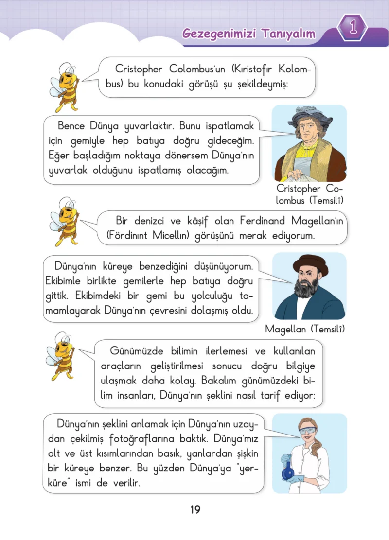 3. Sınıf Fen Bilimleri Ders Kitabı Cevapları SDR Dİkey Yayınları Sayfa 19