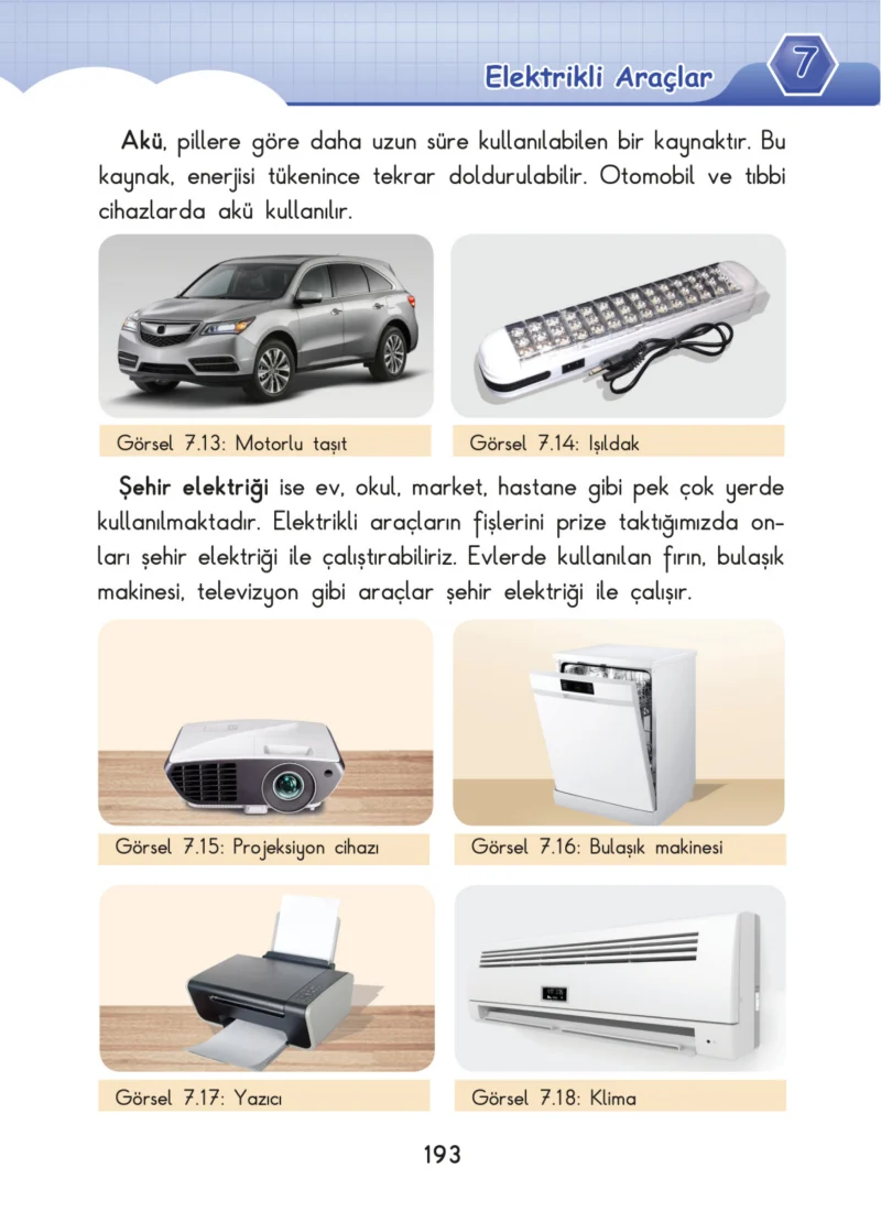 3. Sınıf Fen Bilimleri Ders Kitabı Cevapları SDR Dİkey Yayınları Sayfa 193