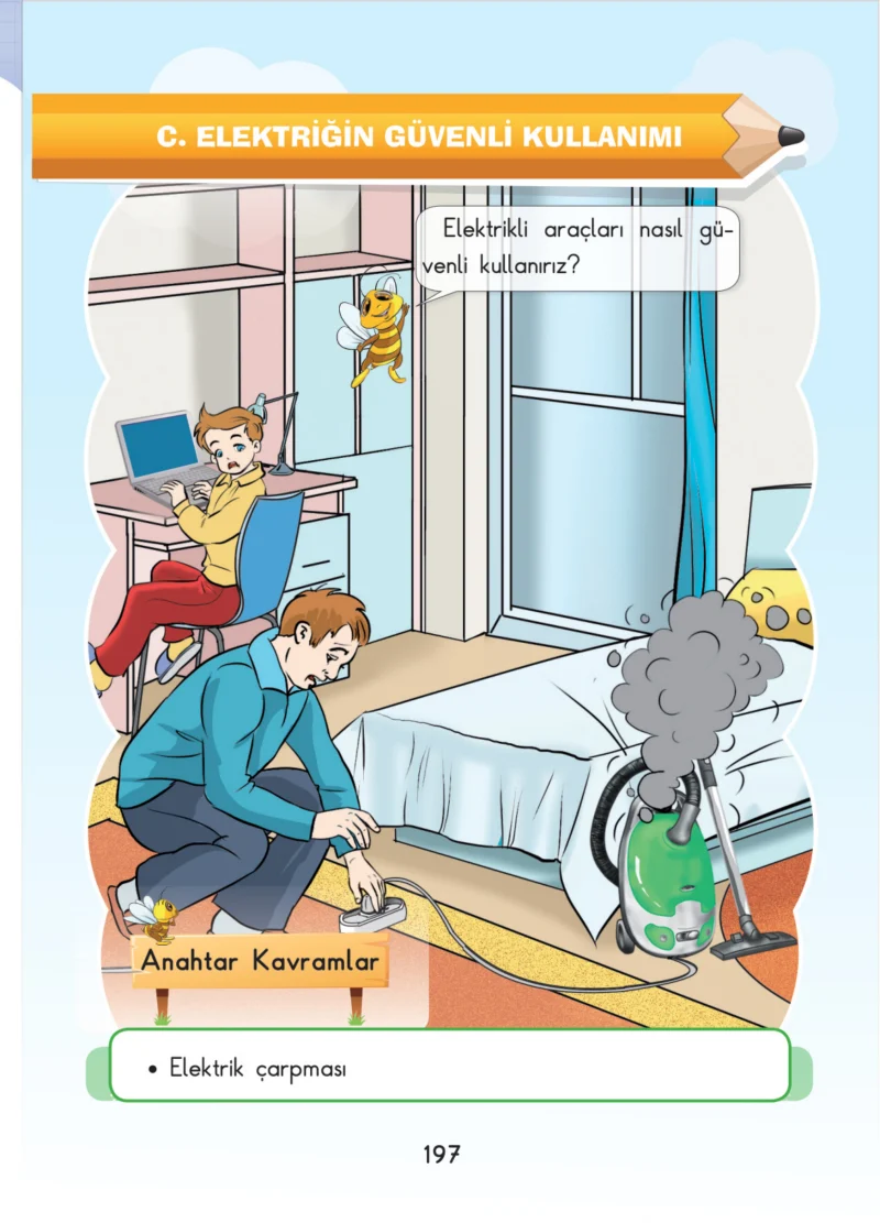 3. Sınıf Fen Bilimleri Ders Kitabı Cevapları SDR Dİkey Yayınları Sayfa 197