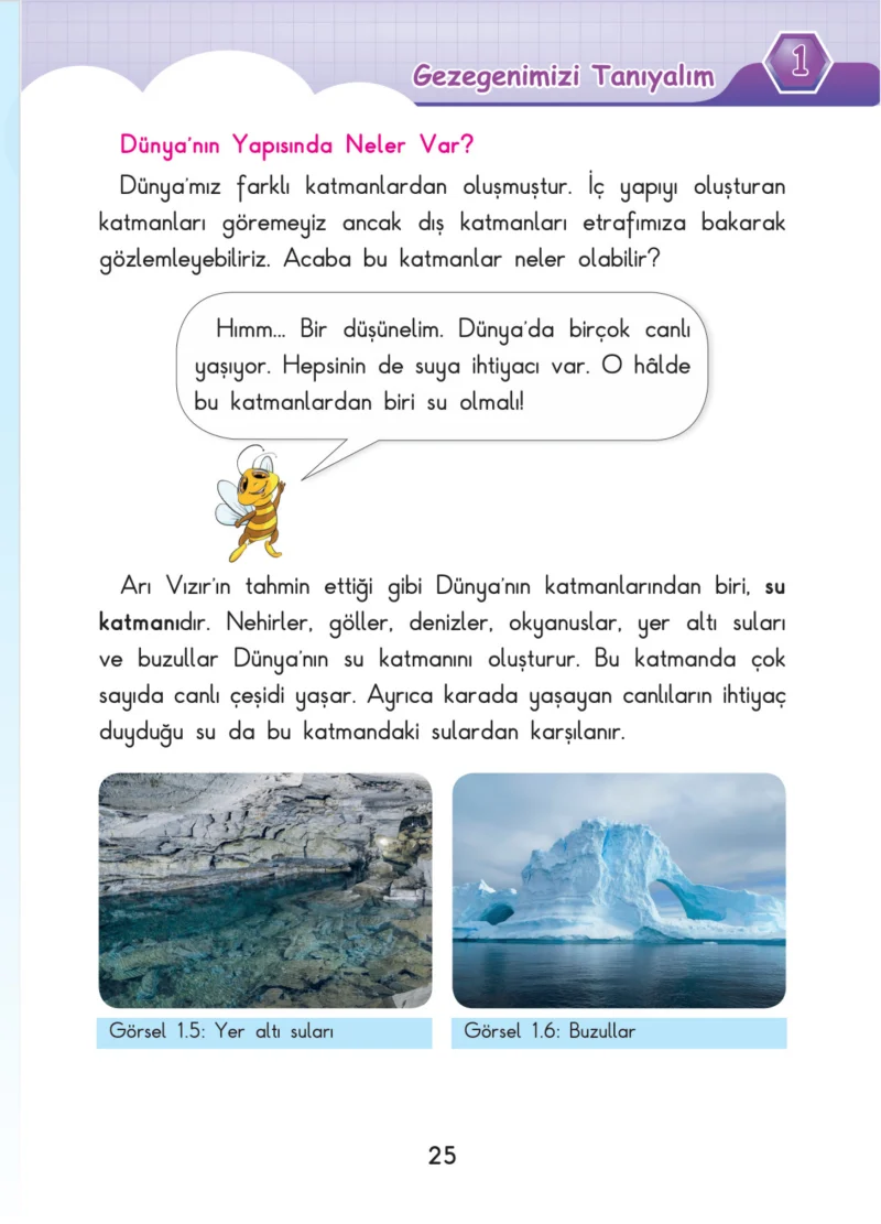3. Sınıf Fen Bilimleri Ders Kitabı Cevapları SDR Dİkey Yayınları Sayfa 25