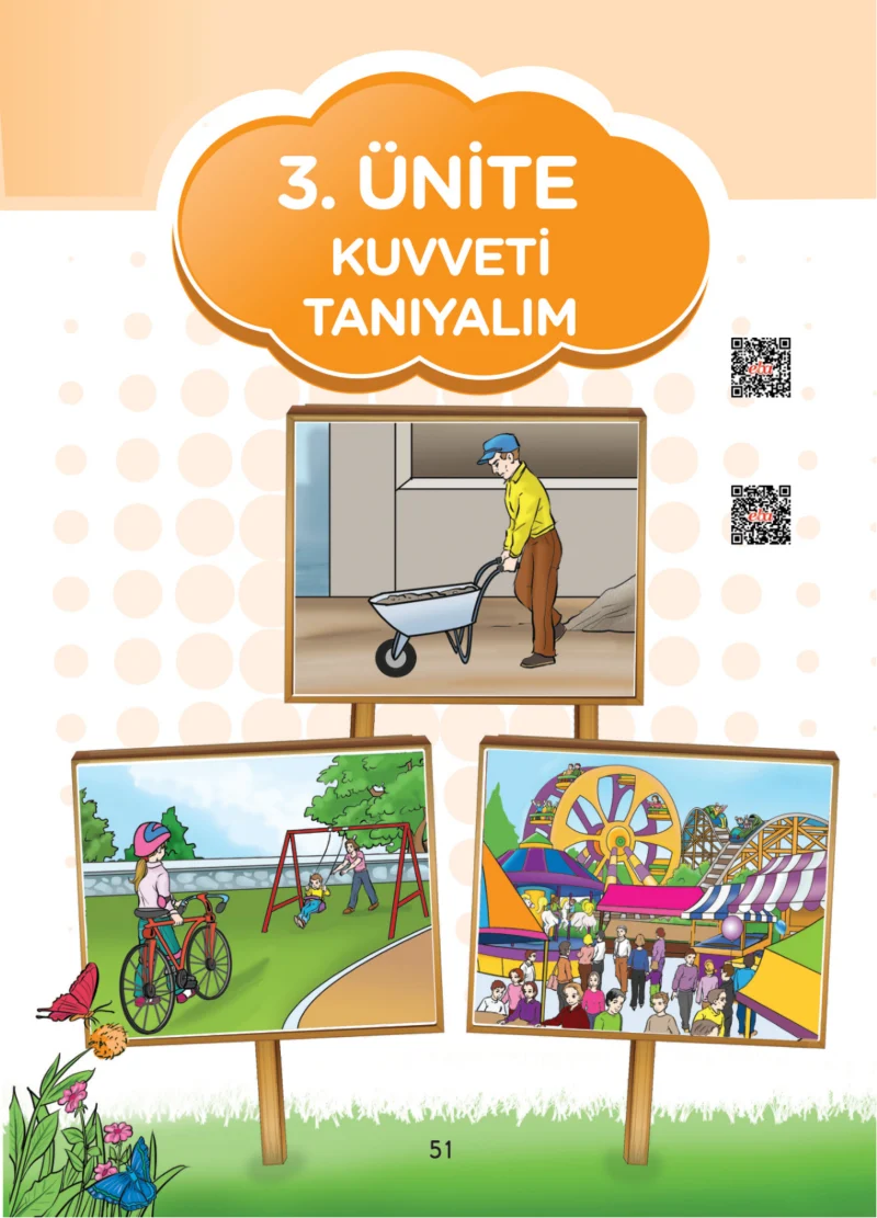 3. Sınıf Fen Bilimleri Ders Kitabı Cevapları SDR Dİkey Yayınları Sayfa 51