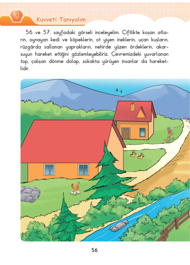 3. Sınıf Fen Bilimleri Ders Kitabı Cevapları SDR Dİkey Yayınları Sayfa 56