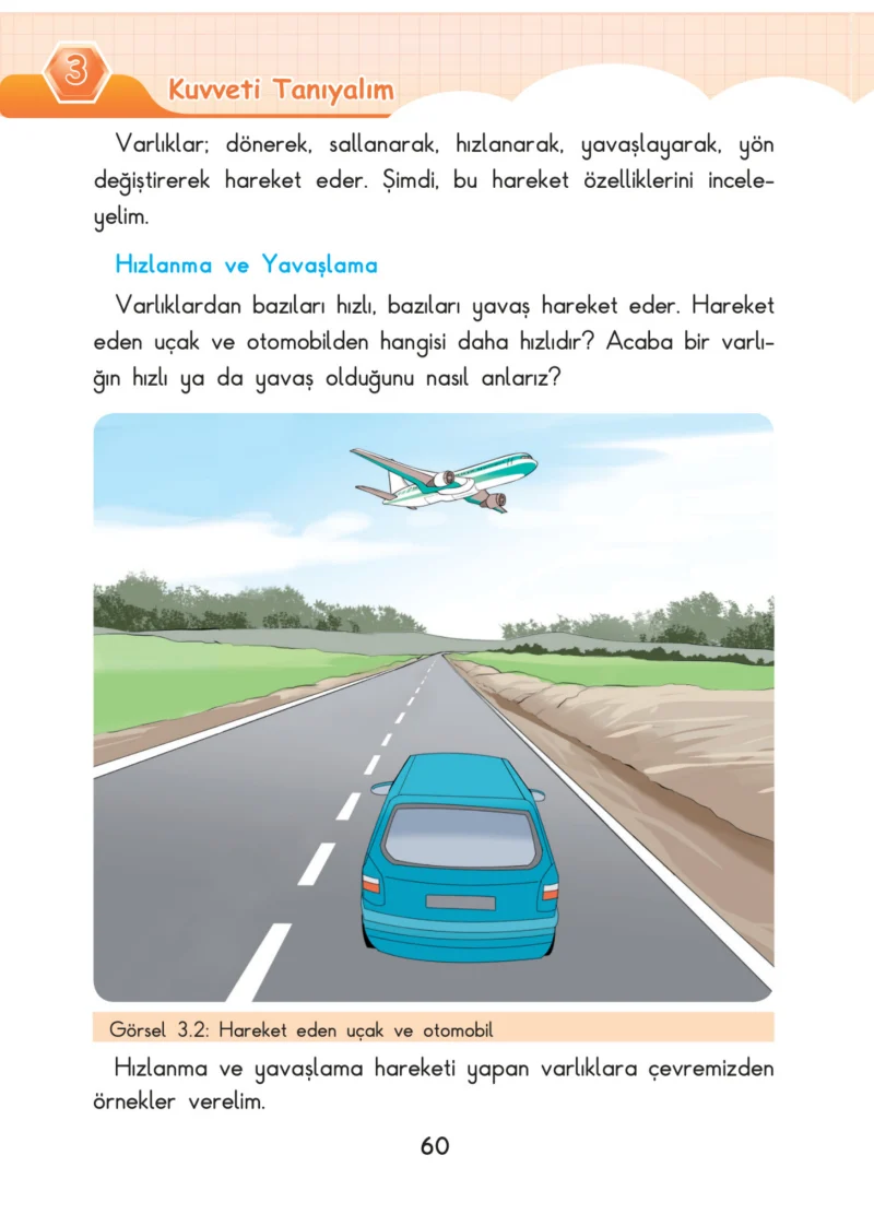 3. Sınıf Fen Bilimleri Ders Kitabı Cevapları SDR Dİkey Yayınları Sayfa 60