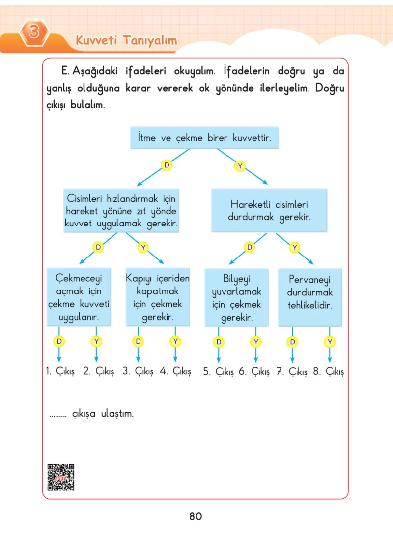 3. Sınıf Fen Bilimleri Ders Kitabı Cevapları SDR Dİkey Yayınları Sayfa 80