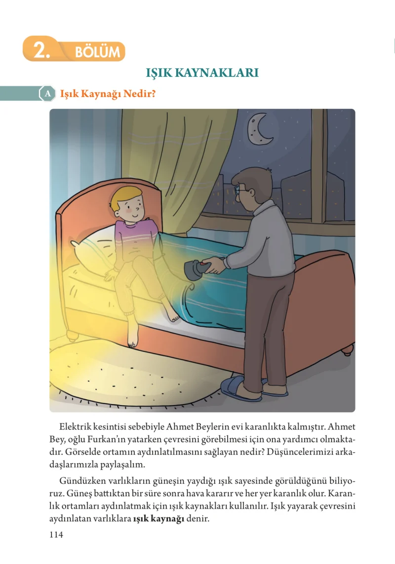 3. Sınıf Fen Bilimleri Ders Kitabı Cevapları Tuna Yayınları Sayfa 114
