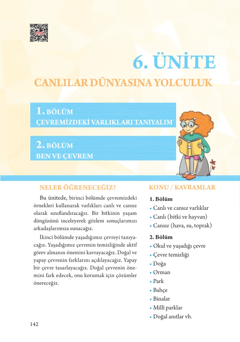 3. Sınıf Fen Bilimleri Ders Kitabı Cevapları Tuna Yayınları Sayfa 142