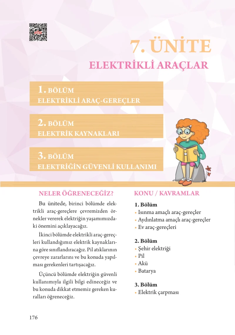 3. Sınıf Fen Bilimleri Ders Kitabı Cevapları Tuna Yayınları Sayfa 176