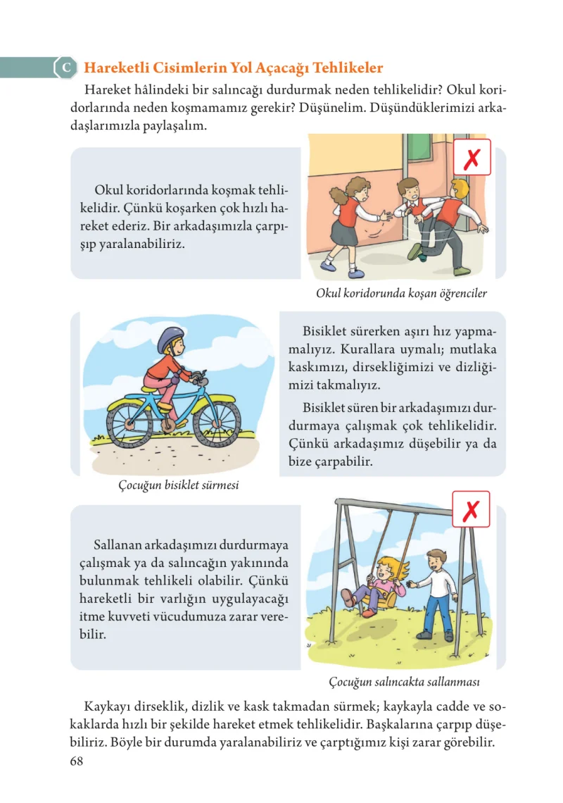3. Sınıf Fen Bilimleri Ders Kitabı Cevapları Tuna Yayınları Sayfa 68