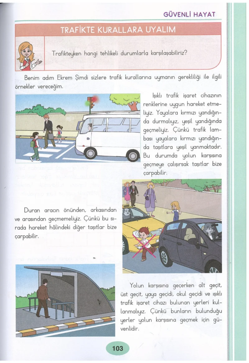 3. Sınıf Hayat Bilgisi Ders Kitabı Cevapları Dizin Yayıncılık Sayfa 103