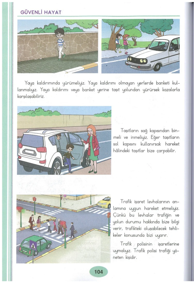 3. Sınıf Hayat Bilgisi Ders Kitabı Cevapları Dizin Yayıncılık Sayfa 104