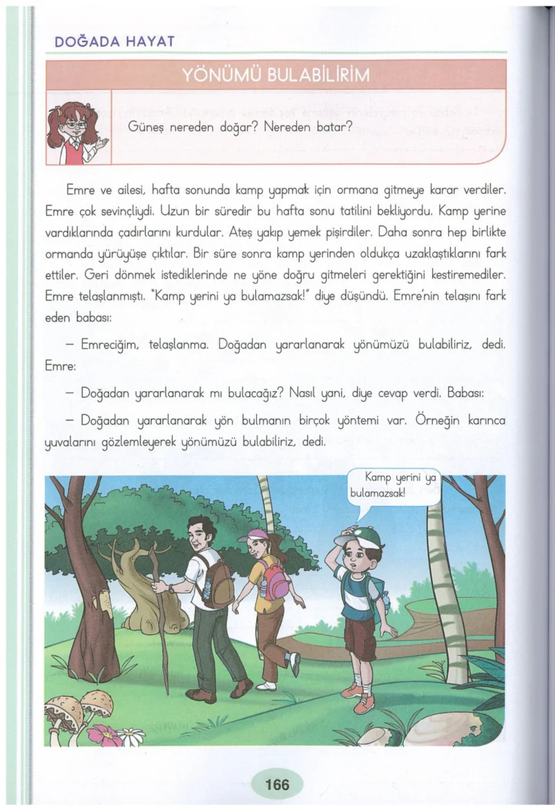 3. Sınıf Hayat Bilgisi Ders Kitabı Cevapları Dizin Yayıncılık Sayfa 166