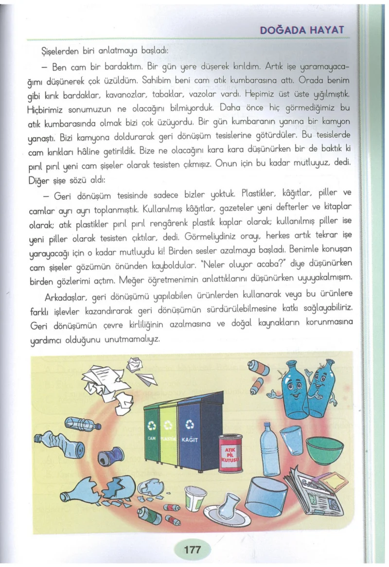 3. Sınıf Hayat Bilgisi Ders Kitabı Cevapları Dizin Yayıncılık Sayfa 177