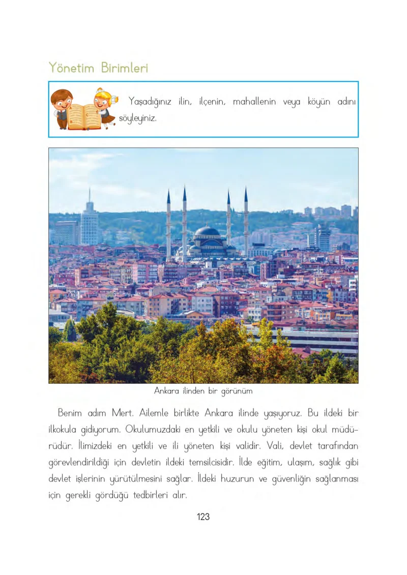 3. Sınıf Hayat Bilgisi Ders Kitabı Cevapları Evren Yayınları Sayfa 123