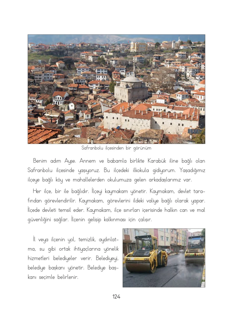 3. Sınıf Hayat Bilgisi Ders Kitabı Cevapları Evren Yayınları Sayfa 124