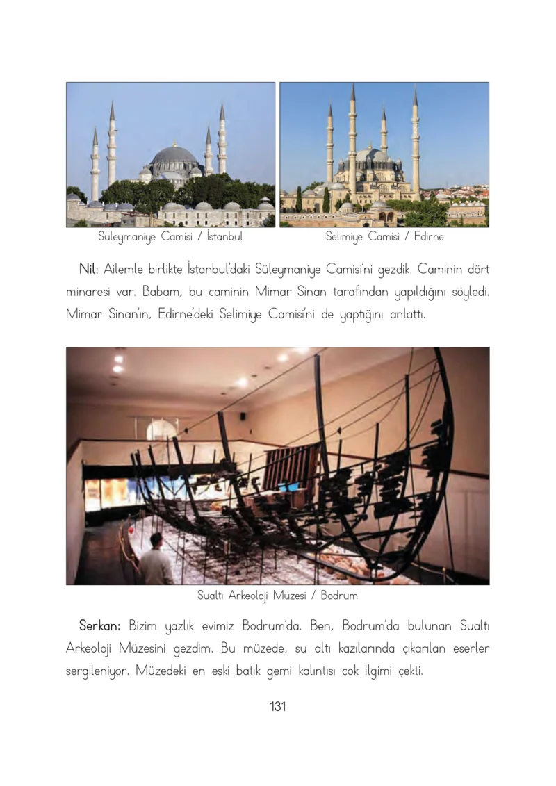 3. Sınıf Hayat Bilgisi Ders Kitabı Cevapları Evren Yayınları Sayfa 131
