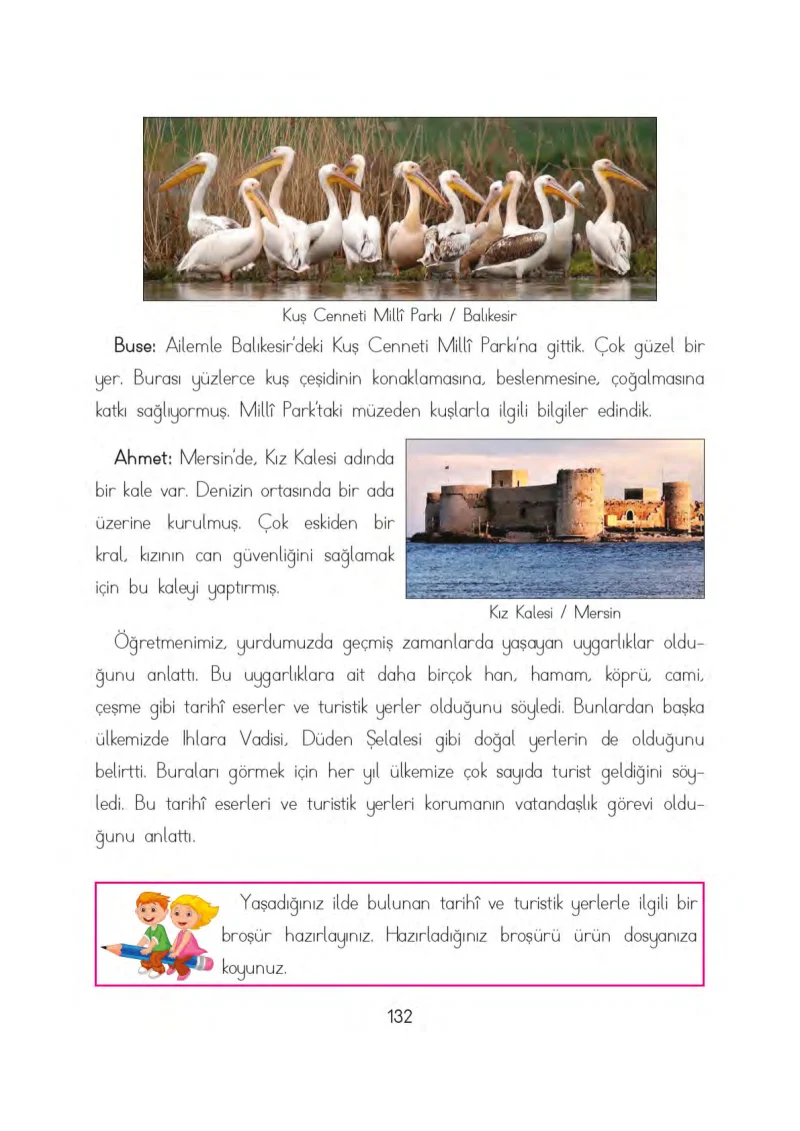 3. Sınıf Hayat Bilgisi Ders Kitabı Cevapları Evren Yayınları Sayfa 132