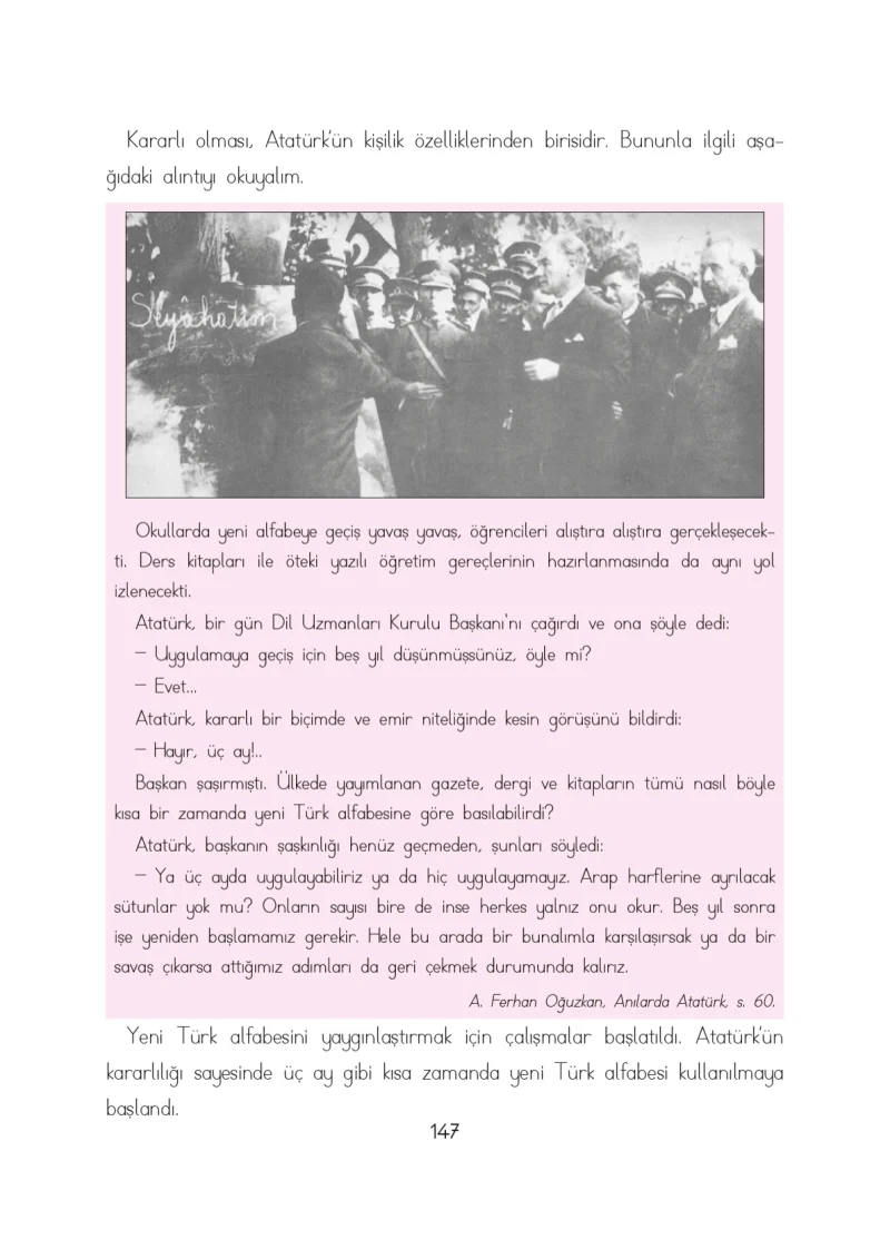 3. Sınıf Hayat Bilgisi Ders Kitabı Cevapları Evren Yayınları Sayfa 147