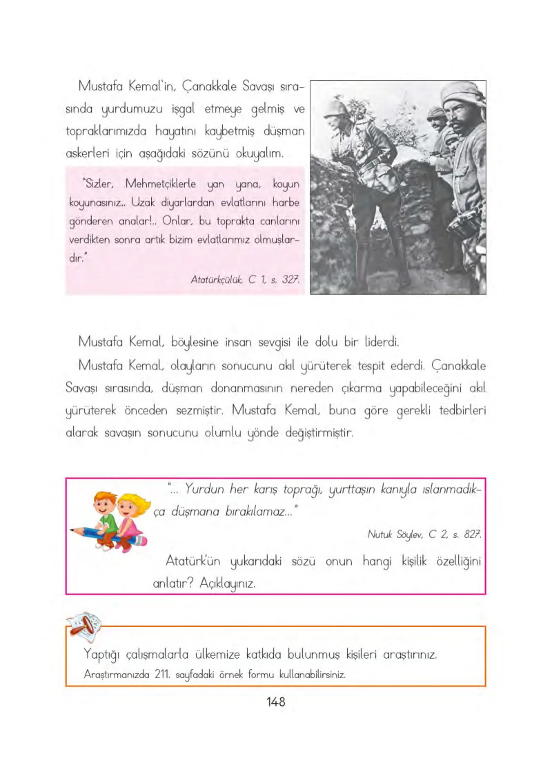3. Sınıf Hayat Bilgisi Ders Kitabı Cevapları Evren Yayınları Sayfa 148