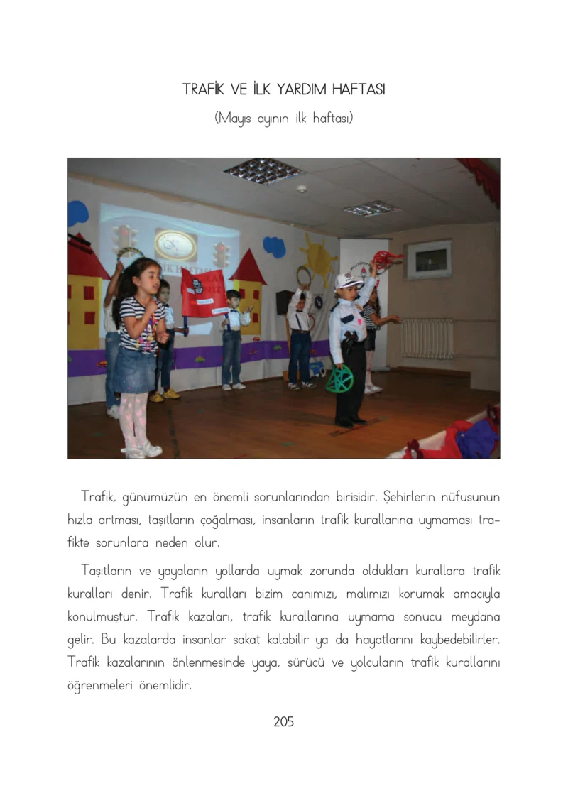 3. Sınıf Hayat Bilgisi Ders Kitabı Cevapları Evren Yayınları Sayfa 205