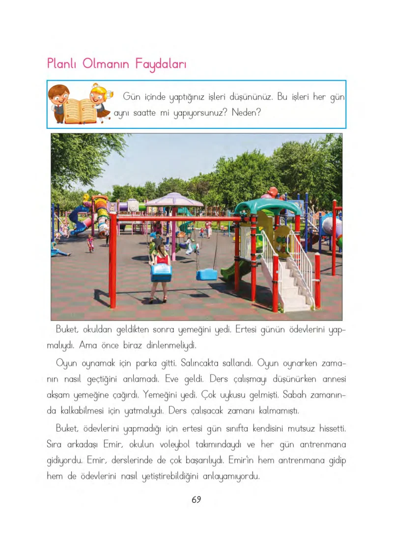 3. Sınıf Hayat Bilgisi Ders Kitabı Cevapları Evren Yayınları Sayfa 69