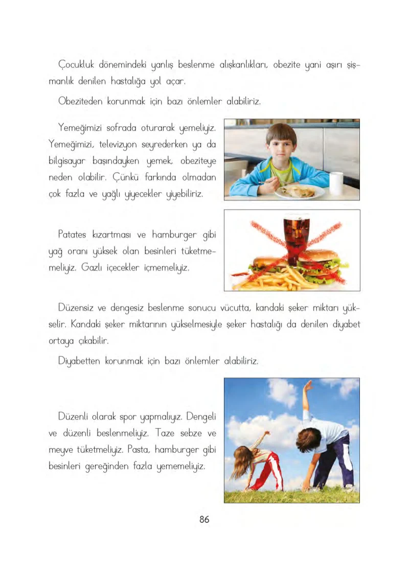 3. Sınıf Hayat Bilgisi Ders Kitabı Cevapları Evren Yayınları Sayfa 86