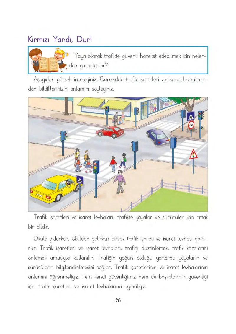 3. Sınıf Hayat Bilgisi Ders Kitabı Cevapları Evren Yayınları Sayfa 96
