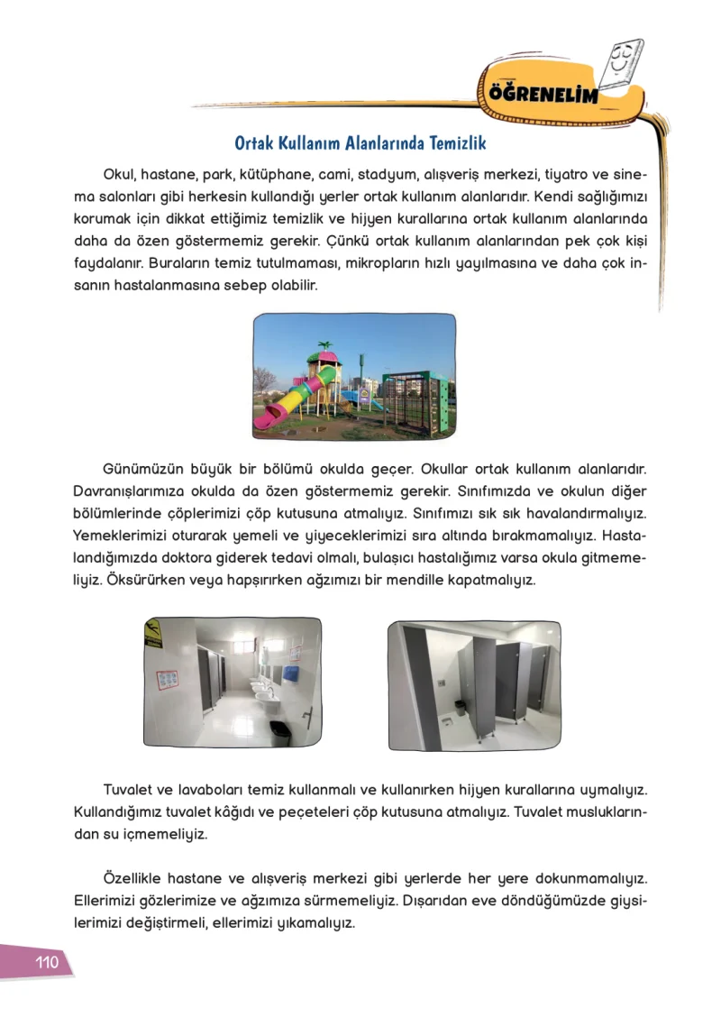 3. Sınıf Hayat Bilgisi Ders Kitabı Cevapları Meb Yayınları 1 Sayfa 110