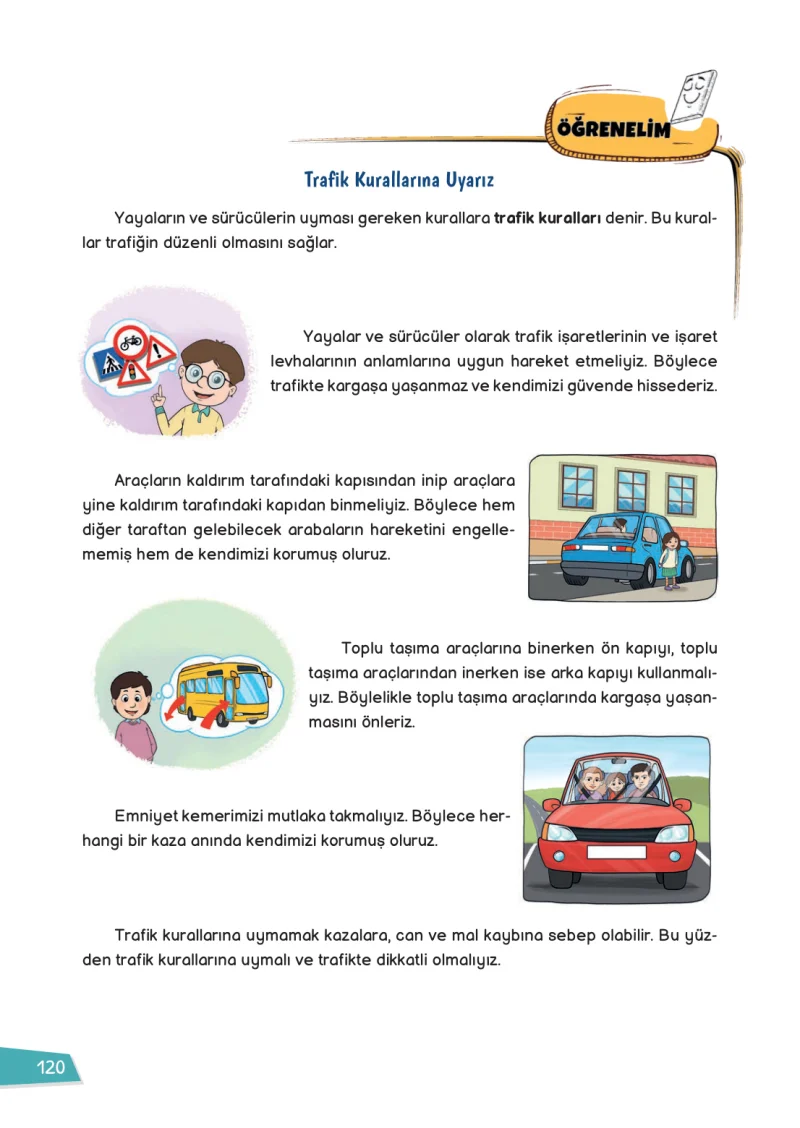 3. Sınıf Hayat Bilgisi Ders Kitabı Cevapları Meb Yayınları 1 Sayfa 120