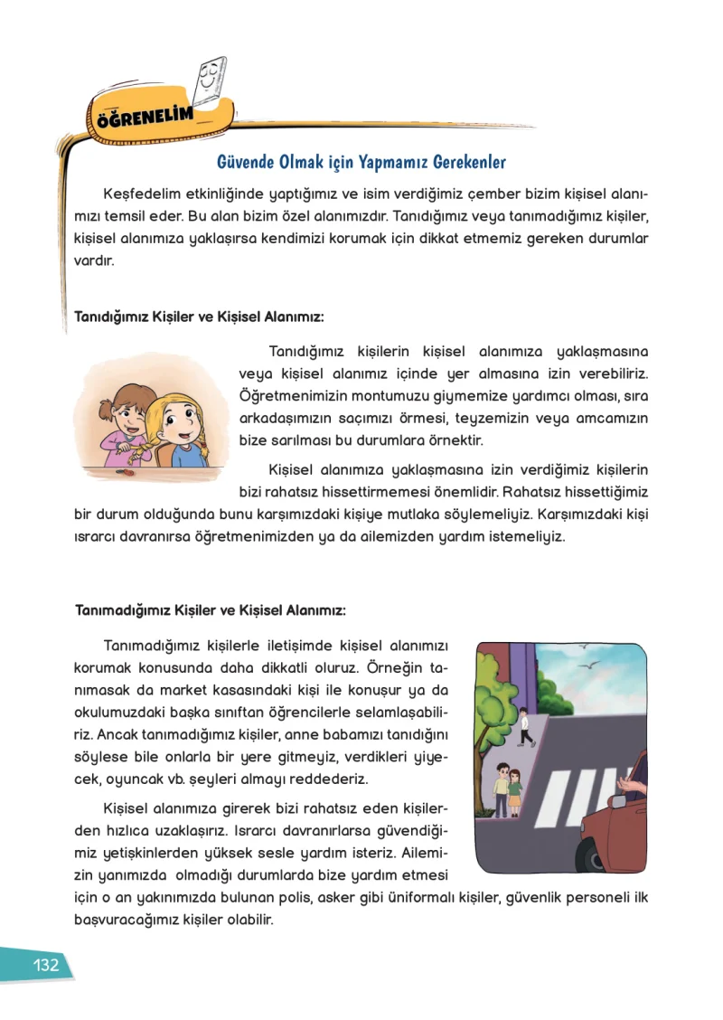 3. Sınıf Hayat Bilgisi Ders Kitabı Cevapları Meb Yayınları 1 Sayfa 132