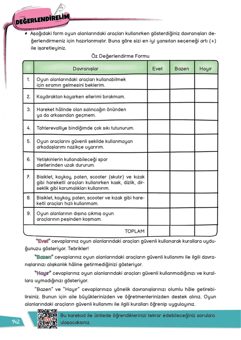 3. Sınıf Hayat Bilgisi Ders Kitabı Cevapları Meb Yayınları 1 Sayfa 142