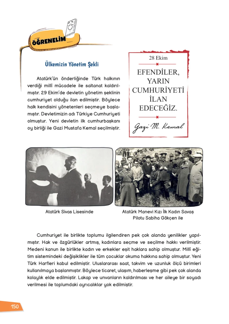 3. Sınıf Hayat Bilgisi Ders Kitabı Cevapları Meb Yayınları 1 Sayfa 150