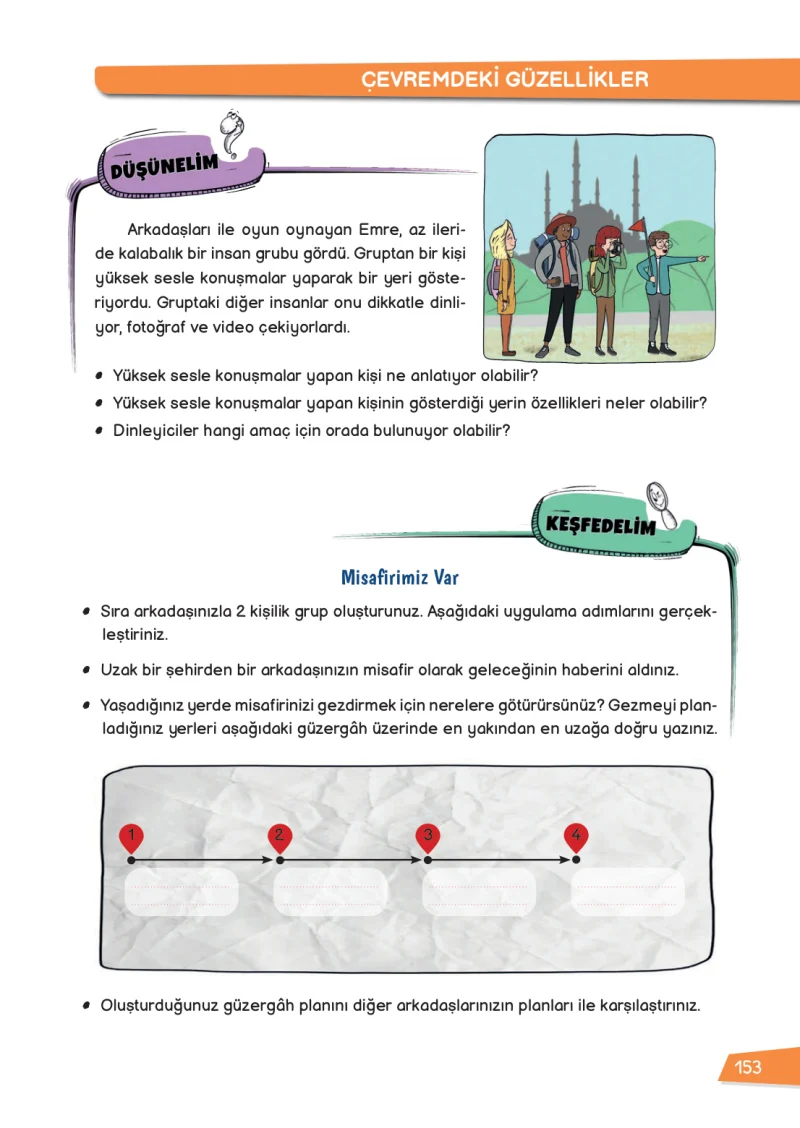 3. Sınıf Hayat Bilgisi Ders Kitabı Cevapları Meb Yayınları 1 Sayfa 153