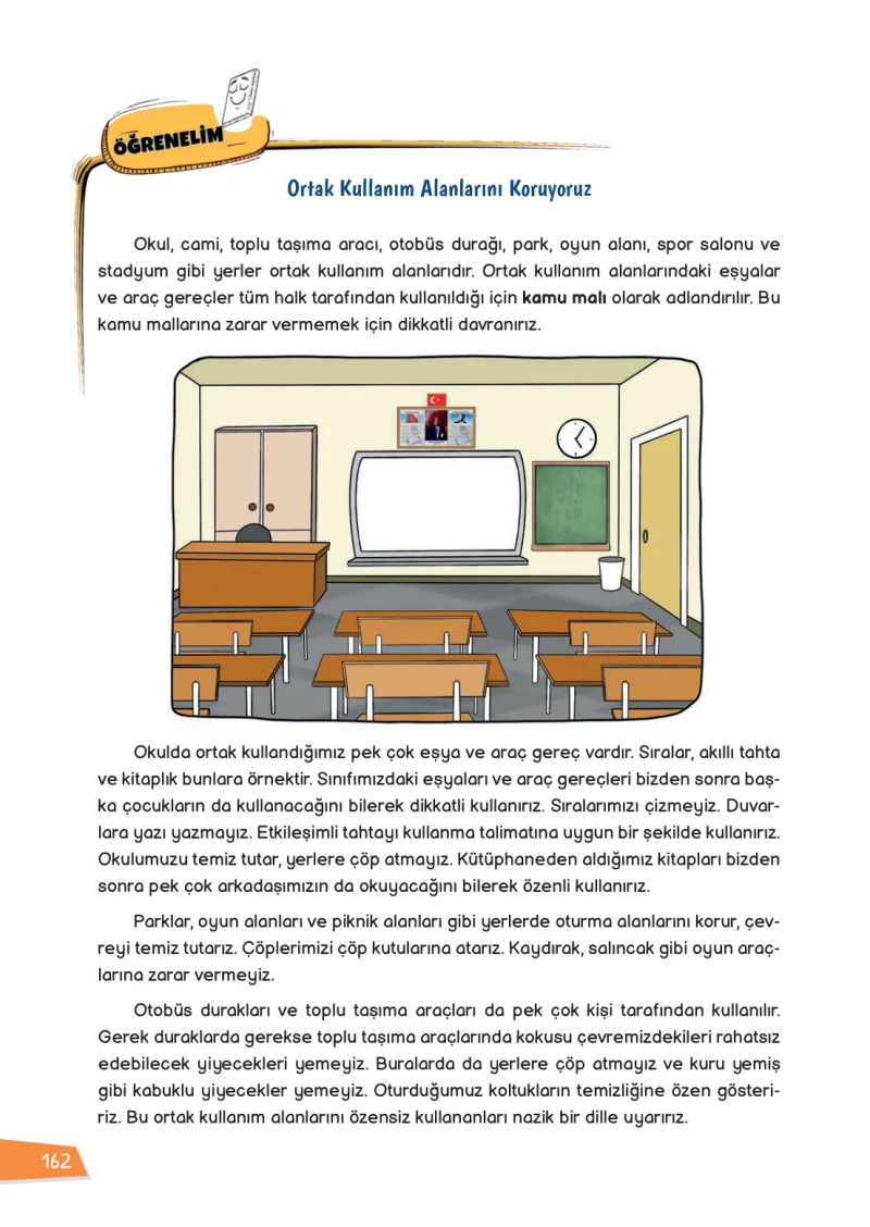 3. Sınıf Hayat Bilgisi Ders Kitabı Cevapları Meb Yayınları 1 Sayfa 162