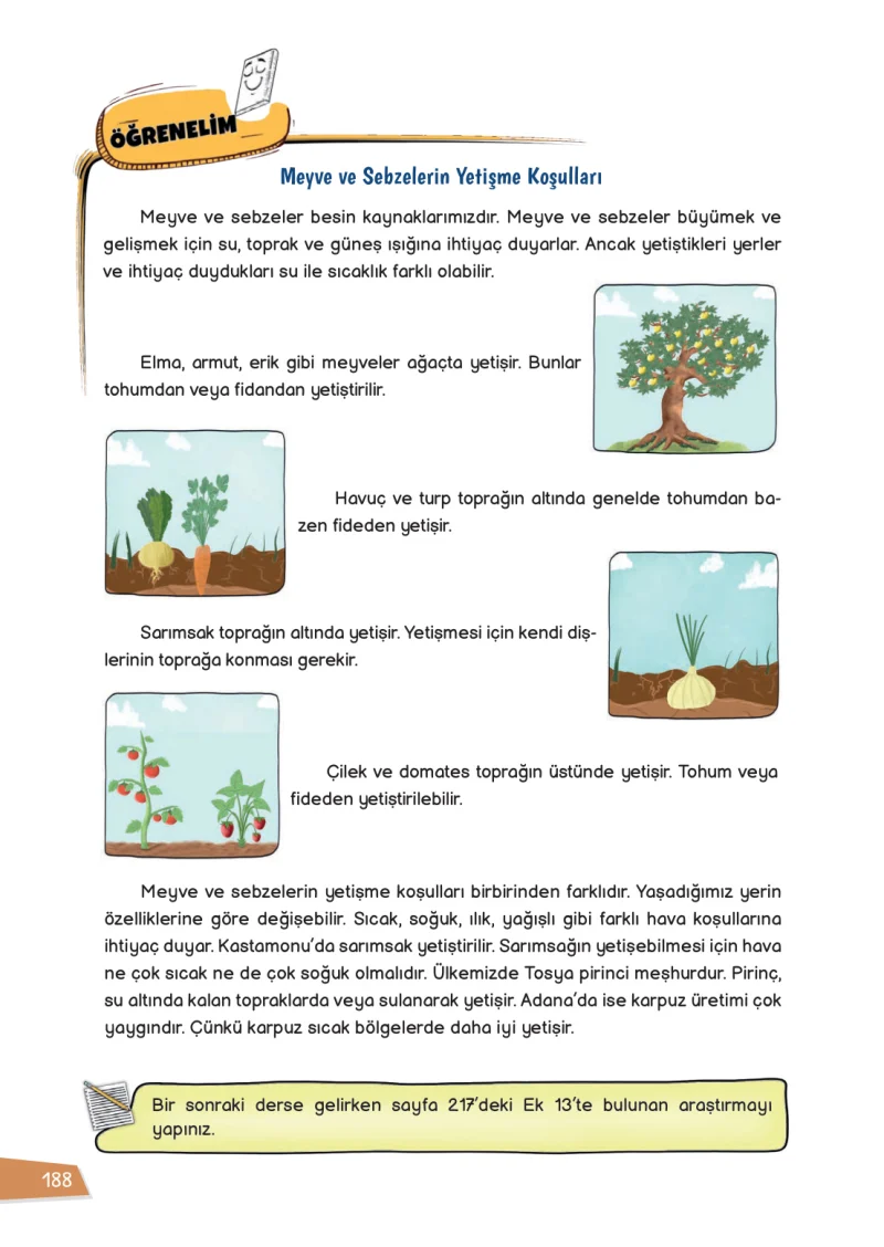 3. Sınıf Hayat Bilgisi Ders Kitabı Cevapları Meb Yayınları 1 Sayfa 188