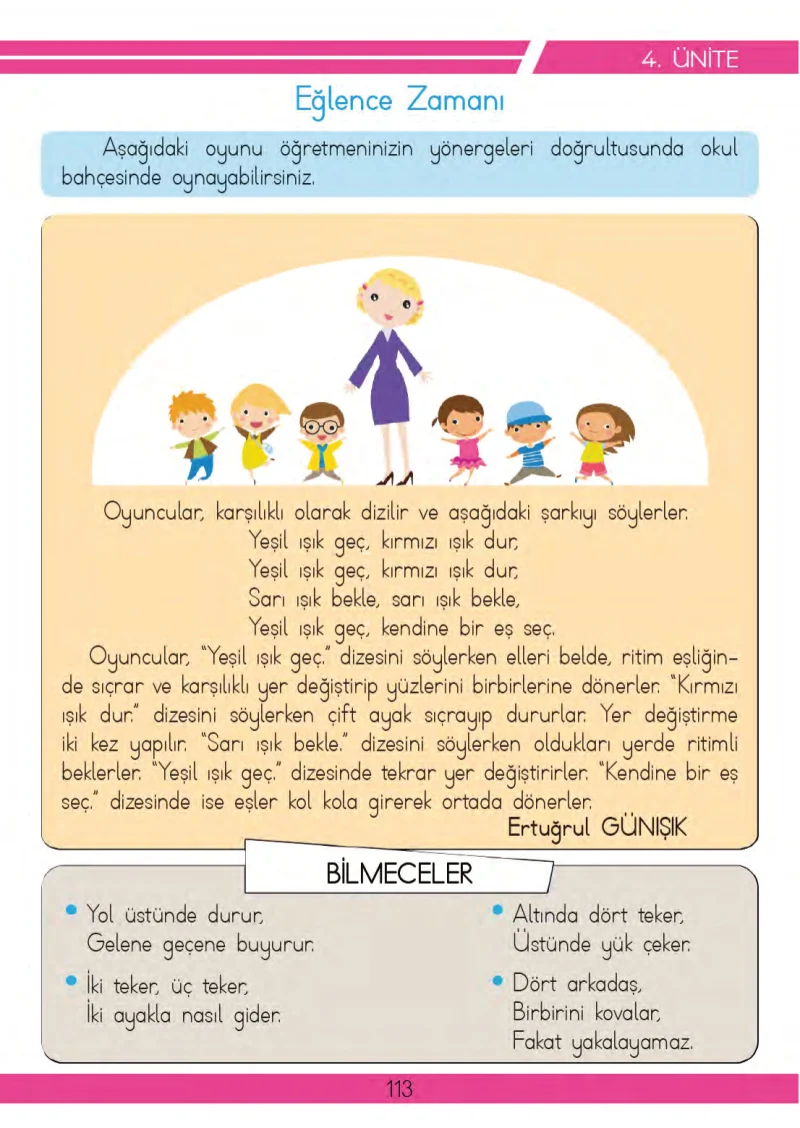 3. Sınıf Hayat Bilgisi Ders Kitabı Cevapları Meb Yayınları 2 Sayfa 113